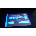 Cinta de transferencia térmica de la tarjeta azul ultravioleta fluorescente transparente compatible